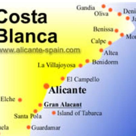 Bungalow Adaptado, Terraza Muy Grande Y Soleada. Gran Alacant Eksteriør billede