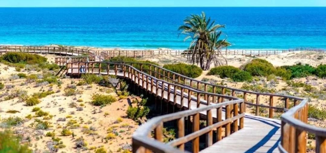 Bungalow Adaptado, Terraza Muy Grande Y Soleada. Gran Alacant Eksteriør billede