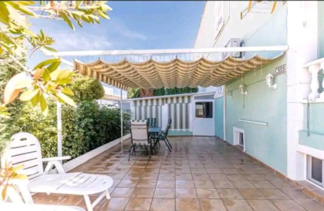Bungalow Adaptado, Terraza Muy Grande Y Soleada. Gran Alacant Eksteriør billede